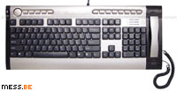 keyboard with built in voip phone