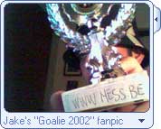 jake, best goalie 2002, fanpic