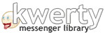 kwerty messenger library
