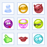 glasson baldie msn emoticons