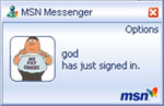 windows live messenger conversation with god