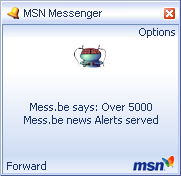 msn messenger alerts