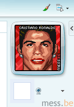 Weird empty white box in Windows Live Messenger