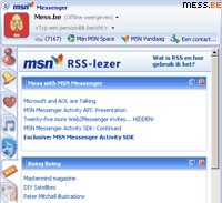 msn rss msn messenger