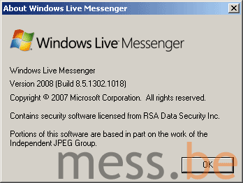 windows live messenger 8.5 final