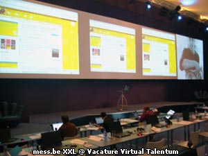 mess.be xxl @ virtual talentum