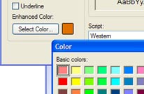 msn plus custom colors