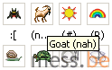 goat emoticon msn messenger 7
